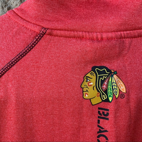 NHL Chicago Blackhawks Athletic Zip-Up Jacket - Picture 6 of 12